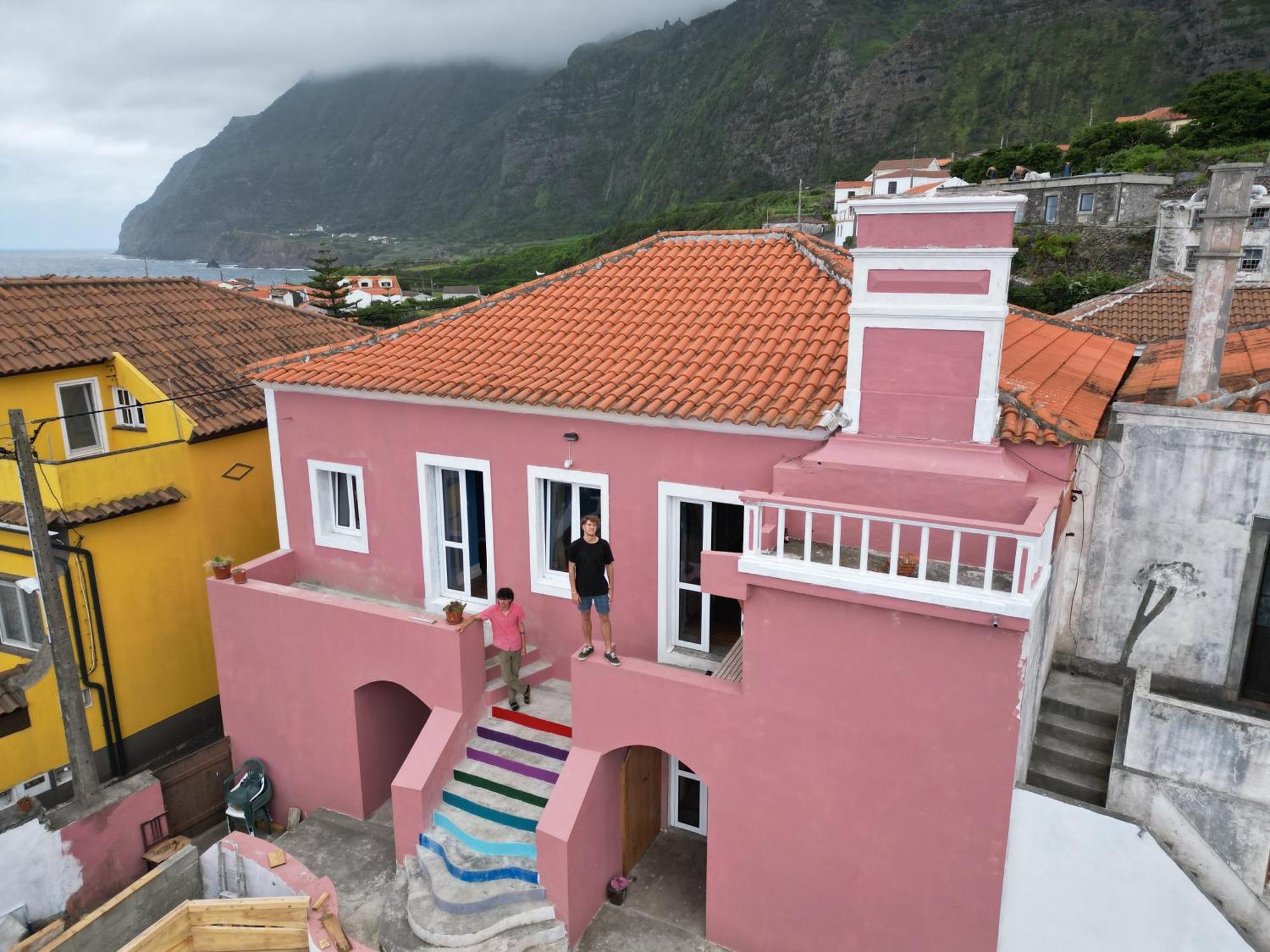 Хостел The Pink House Faja Grande Екстер'єр фото